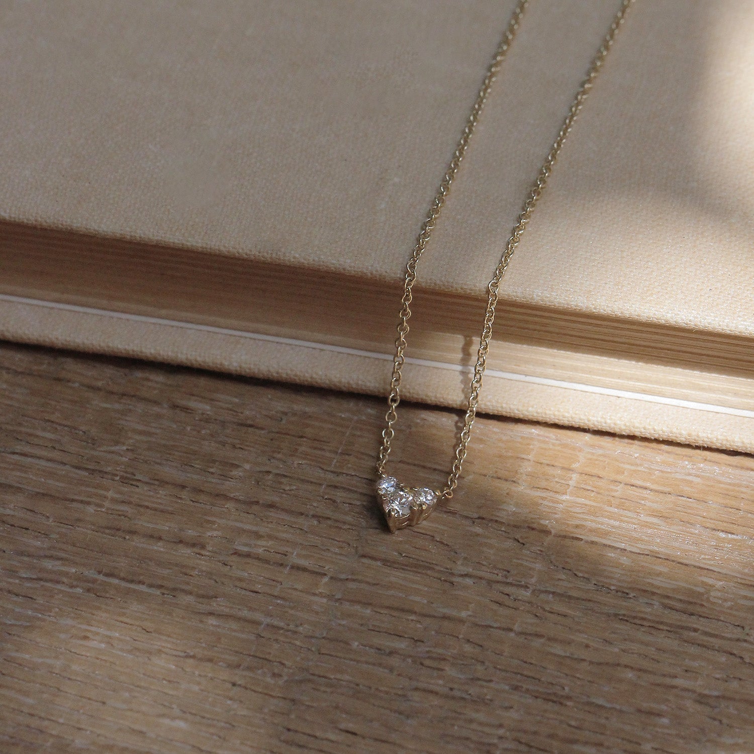 שרשרת טטיאנה יהלומים לבנים