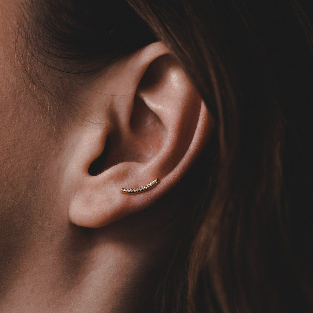 פירסינג 16 - יהלומים לבנים