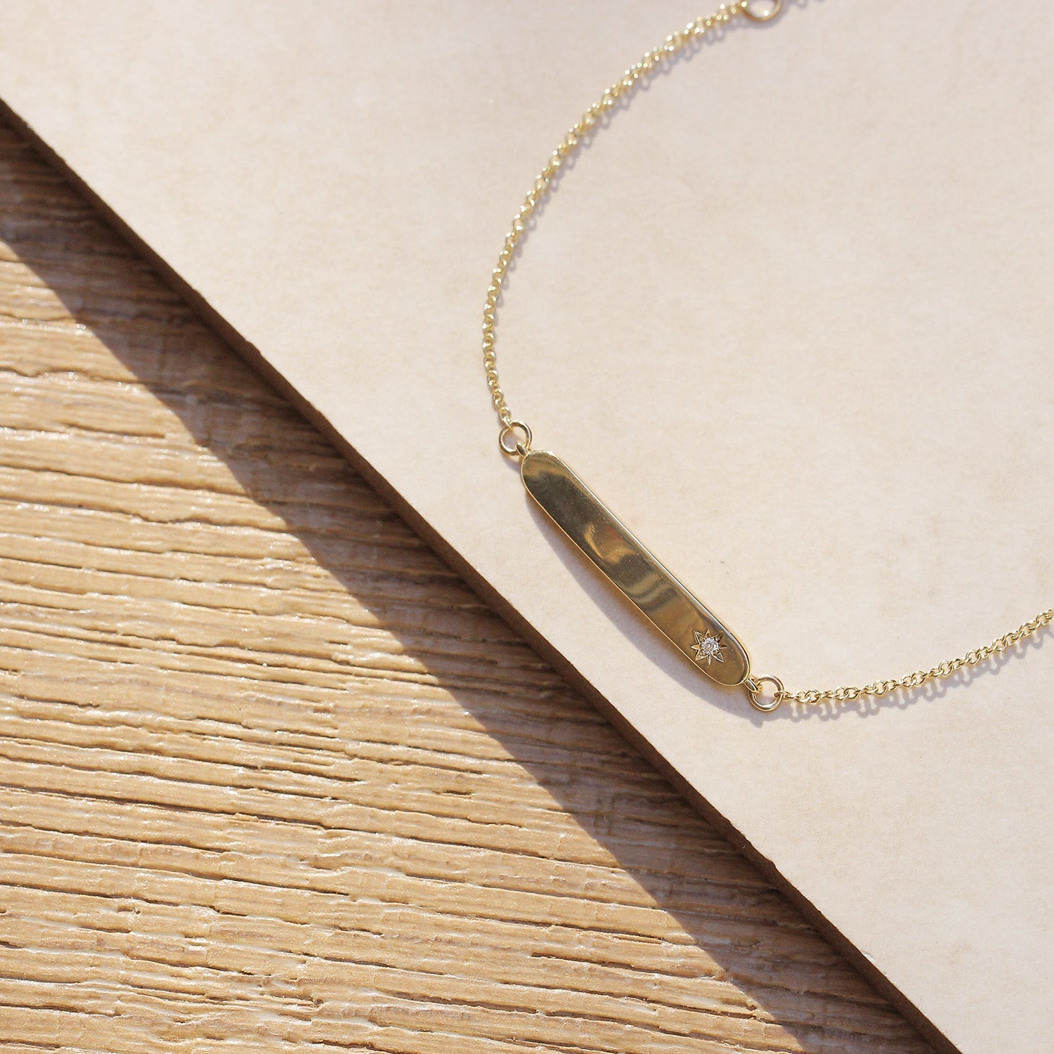 צמיד פלורנס שיבוץ יהלום