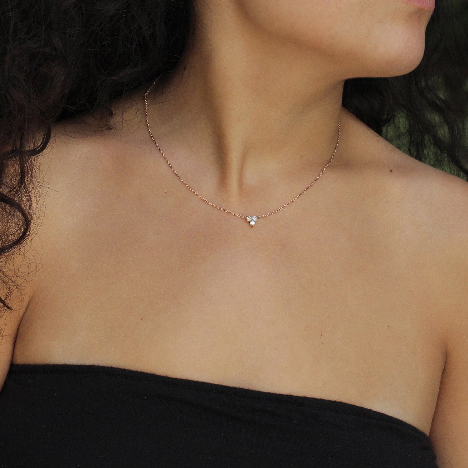 שרשרת גרייס יהלומים לבנים