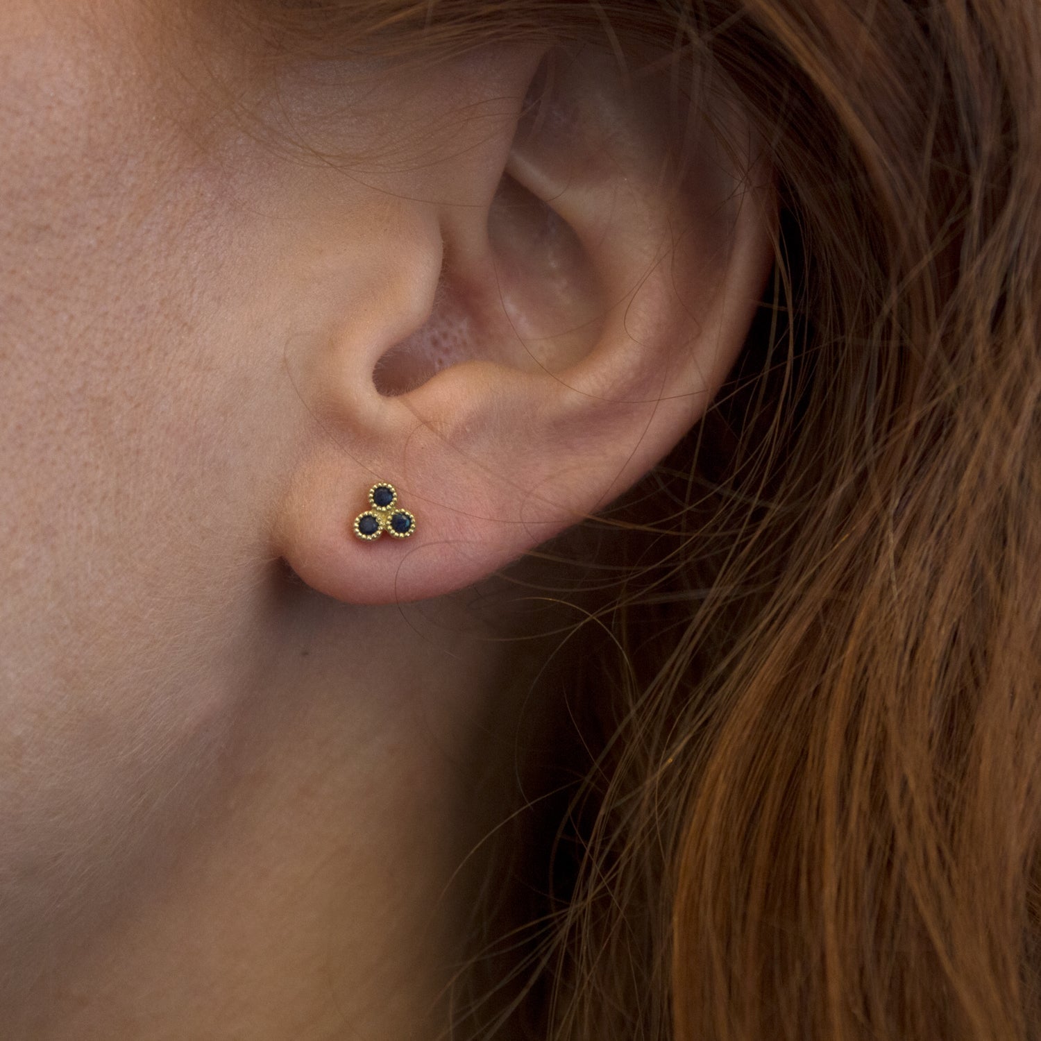 עגיל הנרייטה ספיר