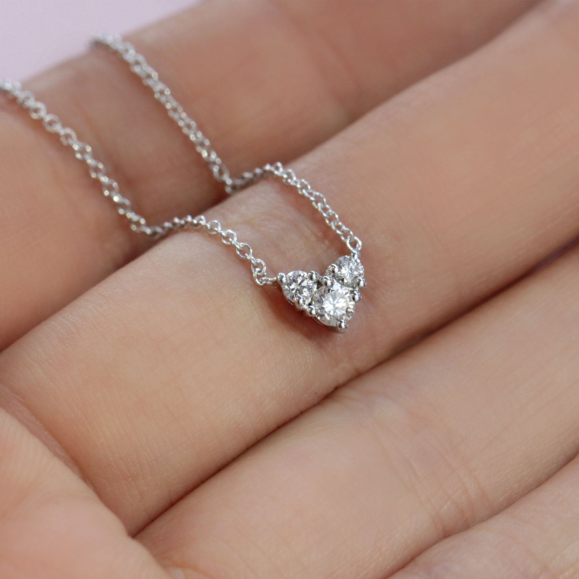 שרשרת טטיאנה יהלומים לבנים