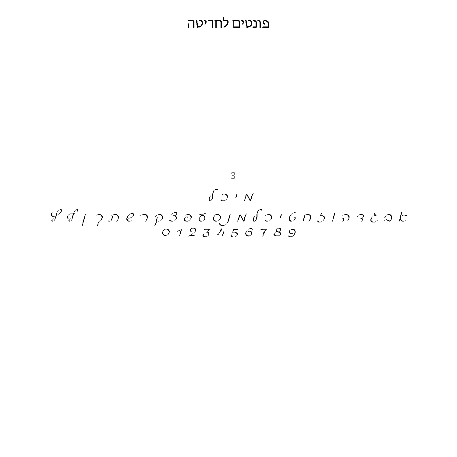 תוספת חריטה