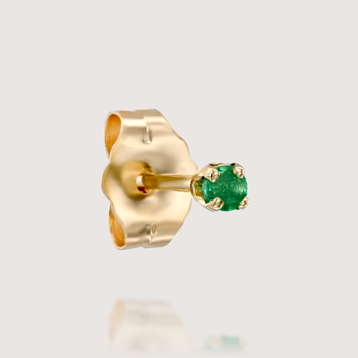 עגיל מרטינה אמרלד 2 מ"מ