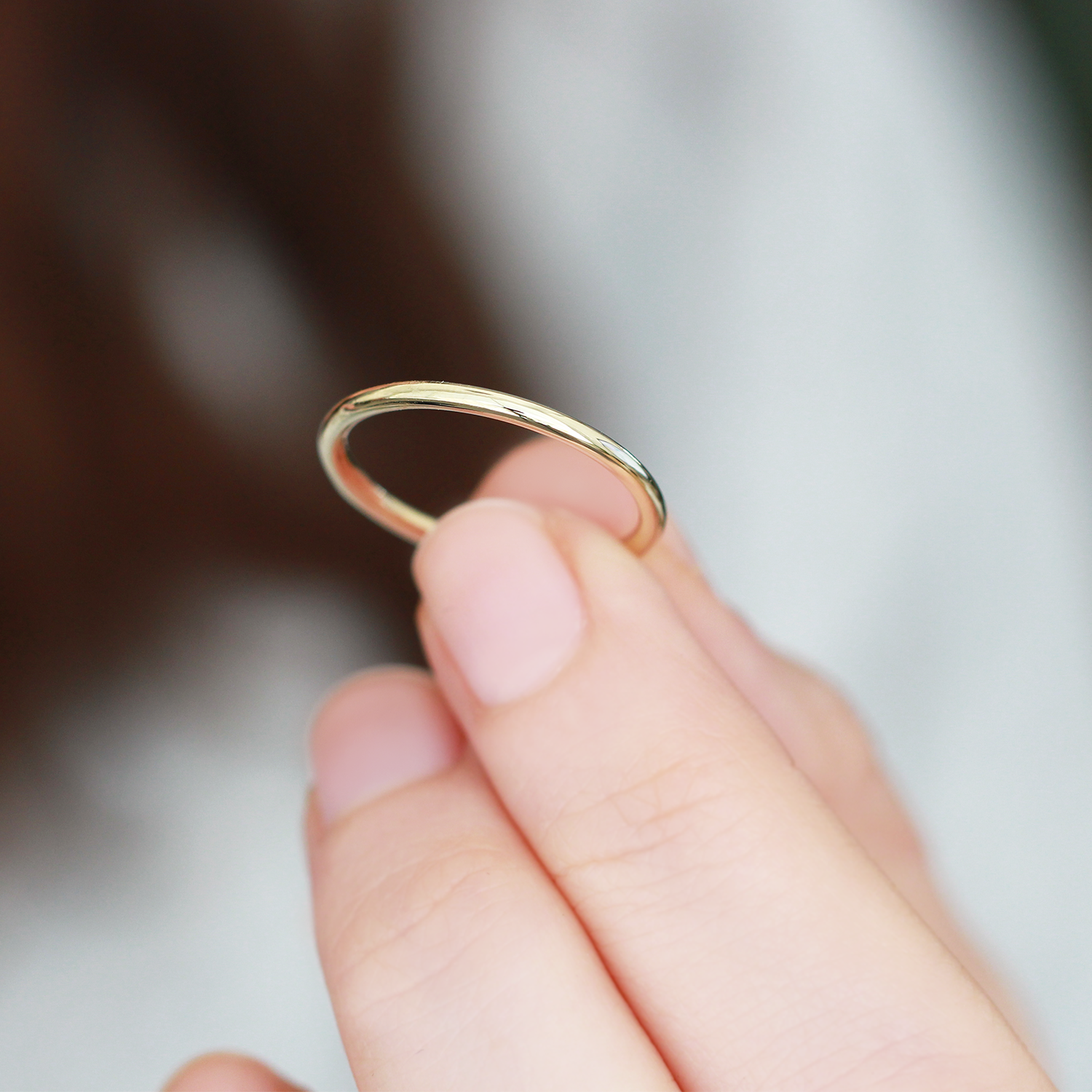 טבעת קלי חלקה