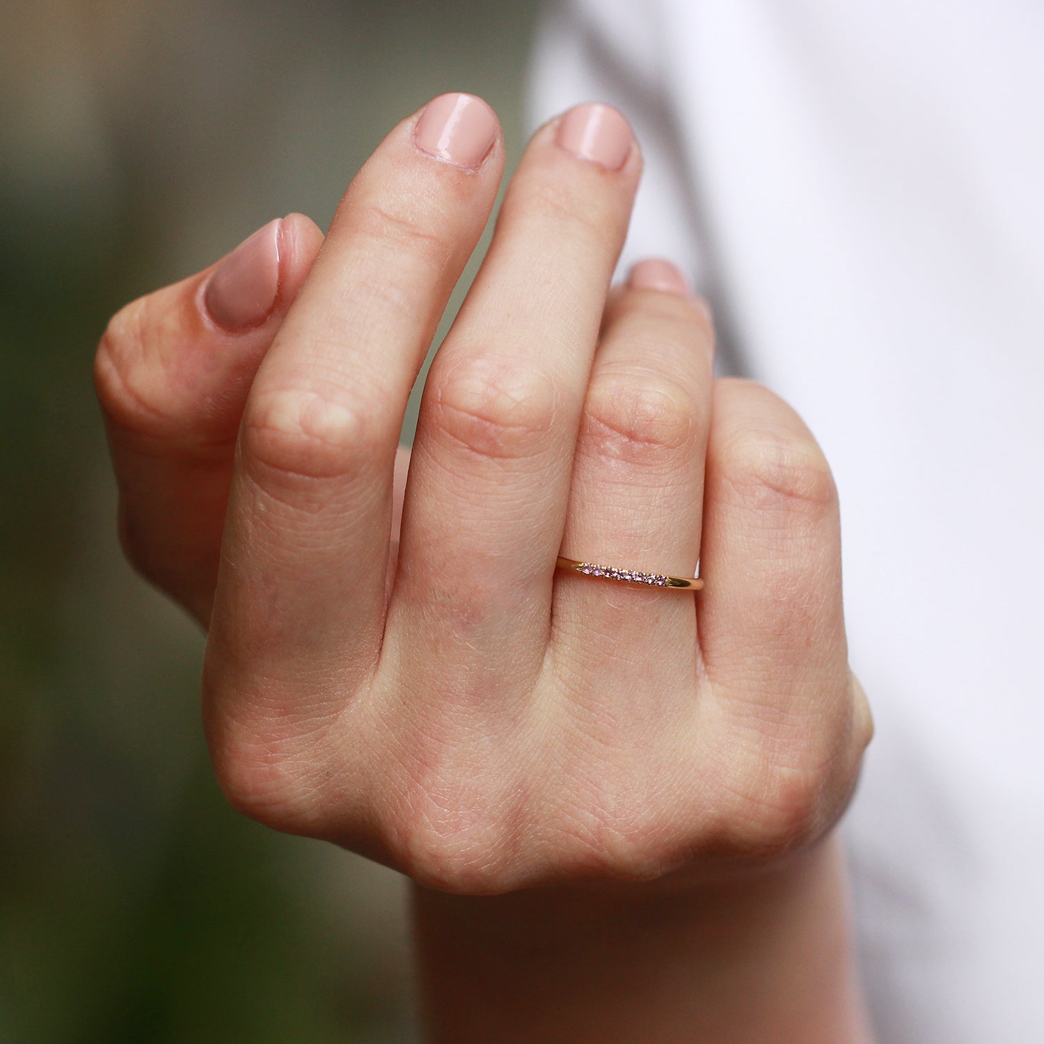טבעת קלי עם אמטיסט