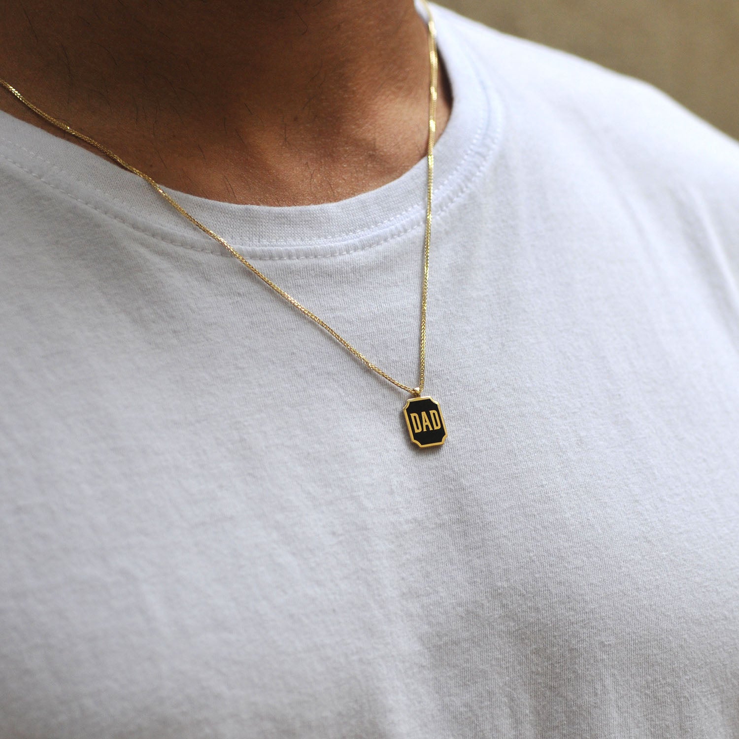 שרשרת DAD \ MOM