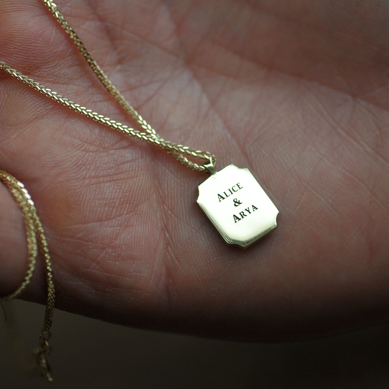 שרשרת DAD \ MOM