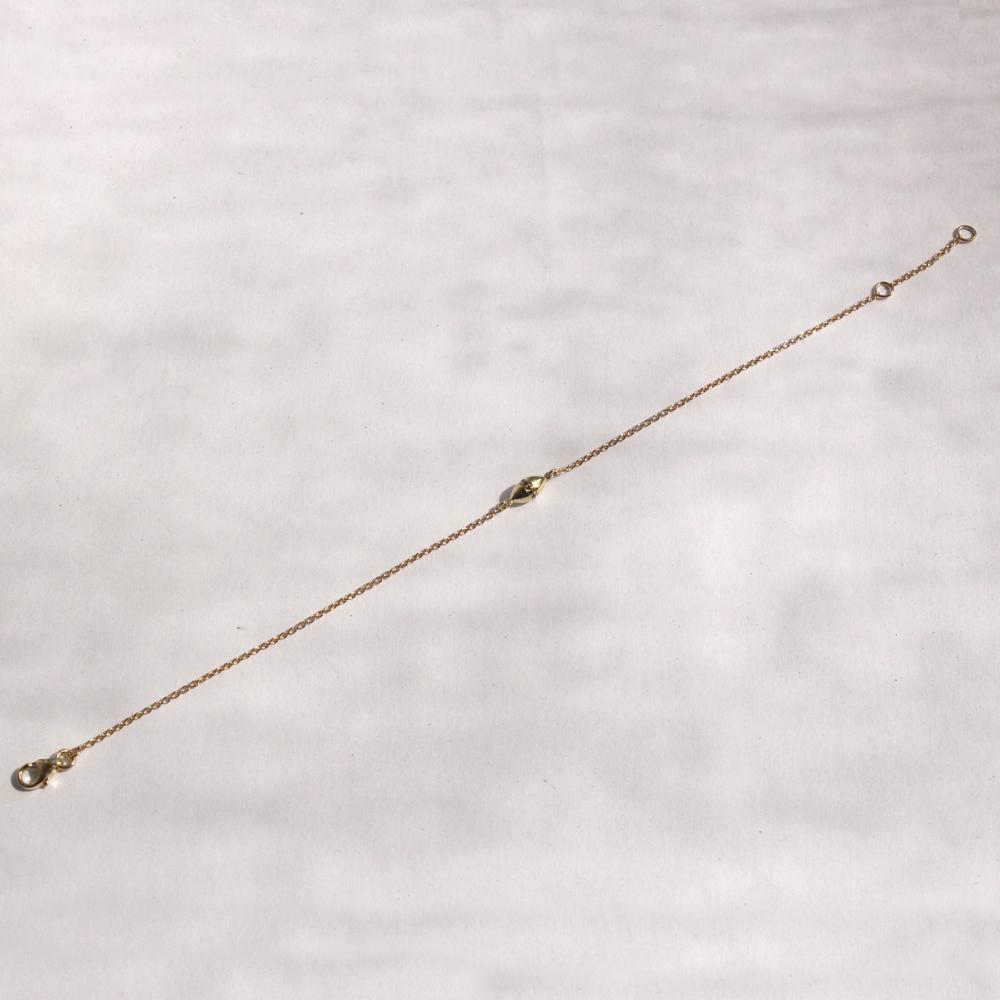 צמיד זהב קוקו יהלומים שחורים