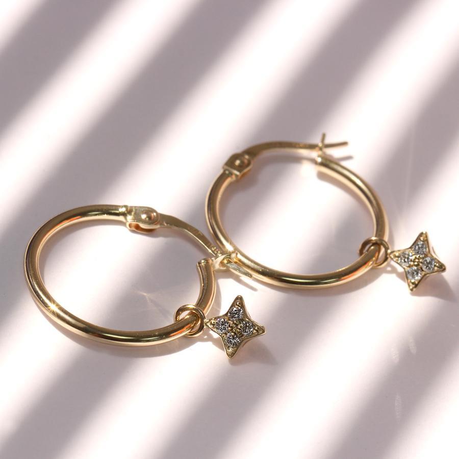 חישוק ונוס יהלומים לבנים