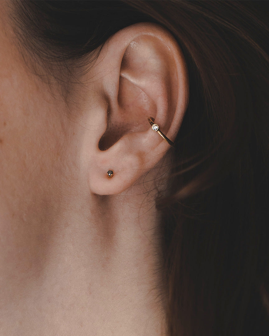 EAR CUFF - חבק אוזן זהב אלכסיס
