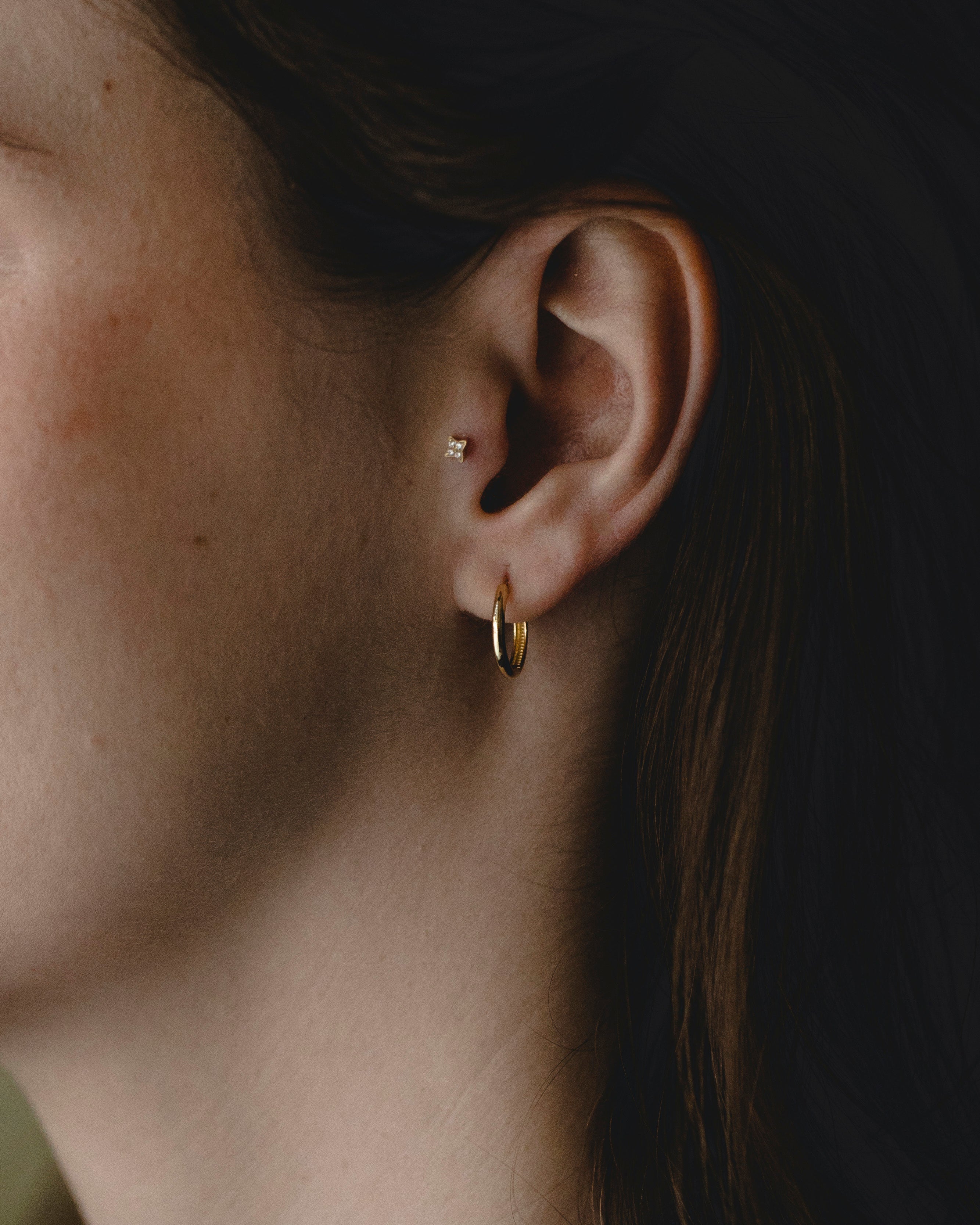 עגיל חישוק קיילי