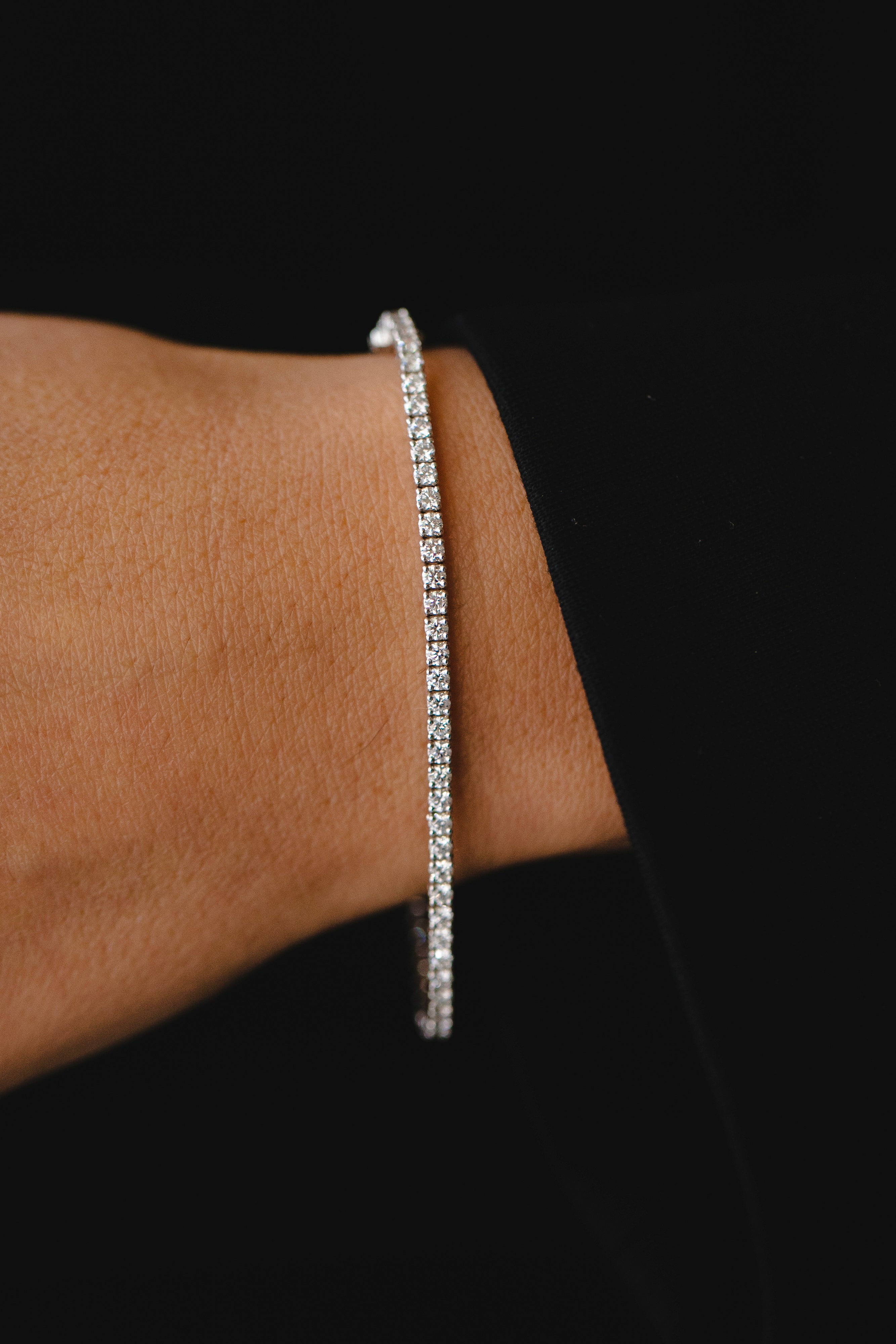 צמיד טניס יהלומים