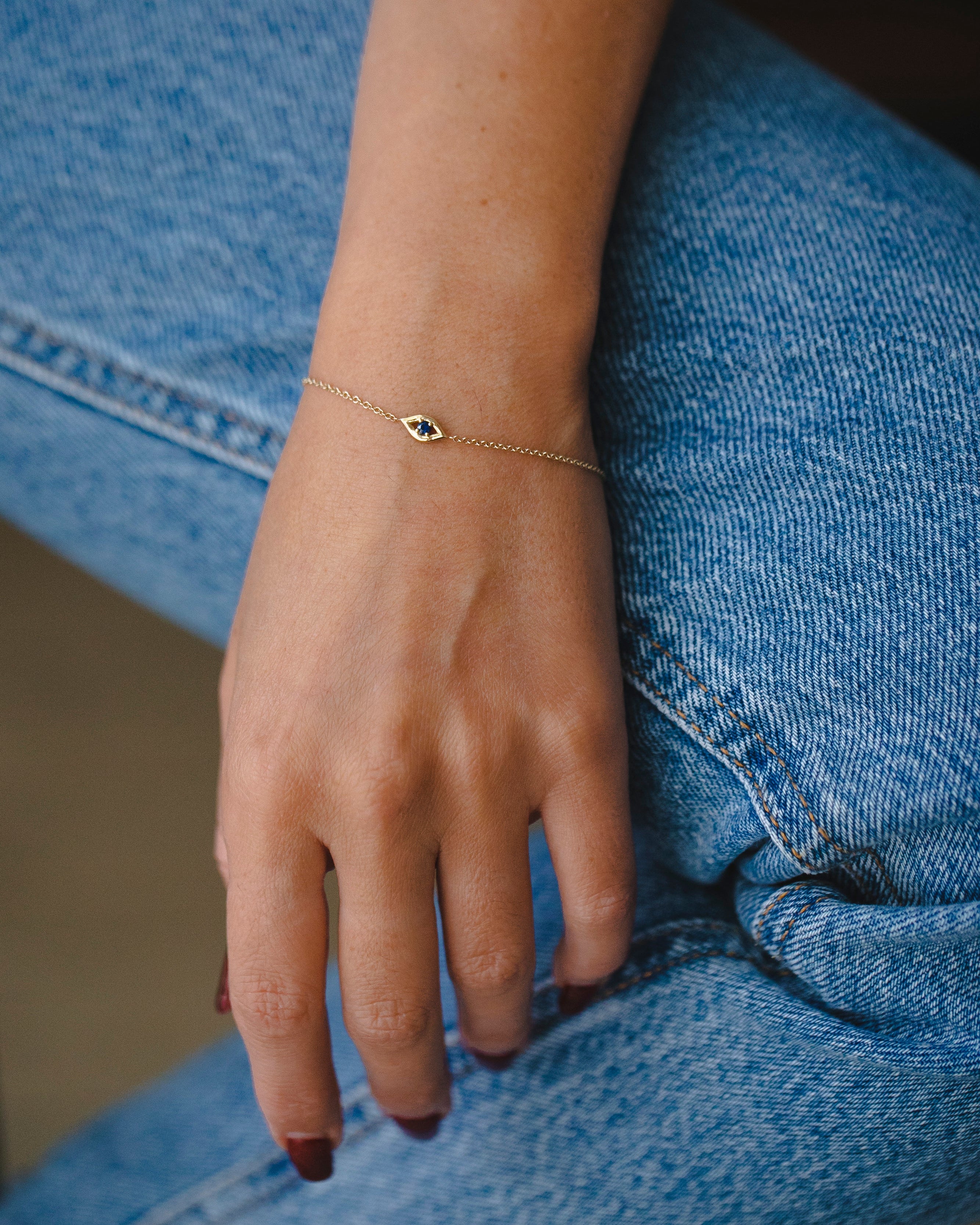 צמיד עין הרע ספיר