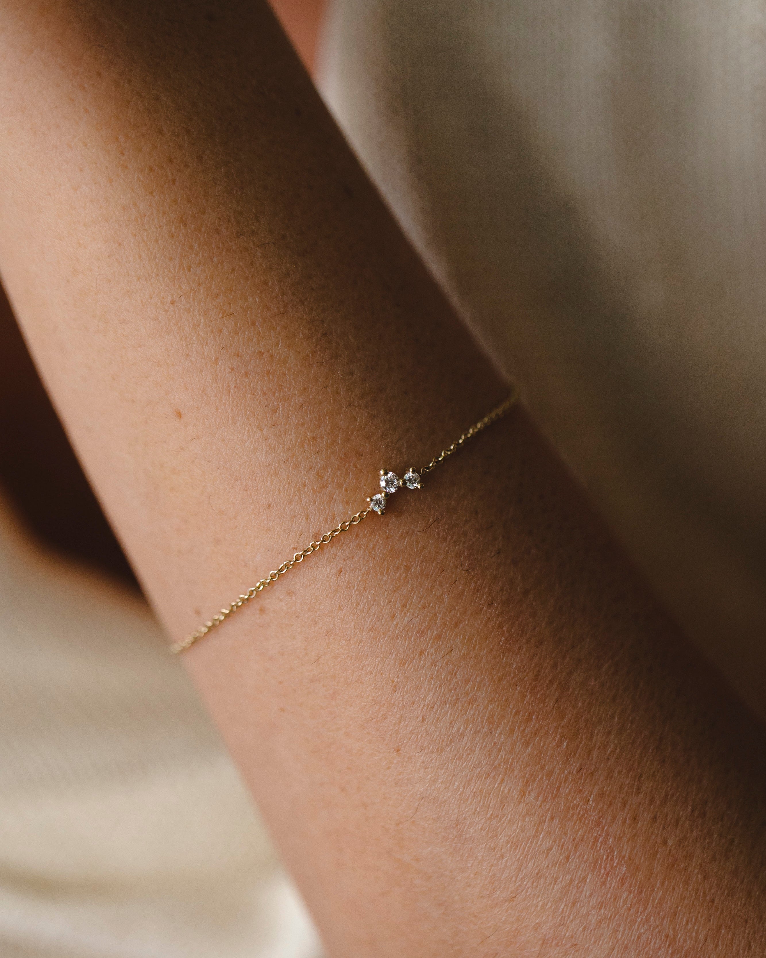 צמיד פרידה ואלכס יהלומים לבנים