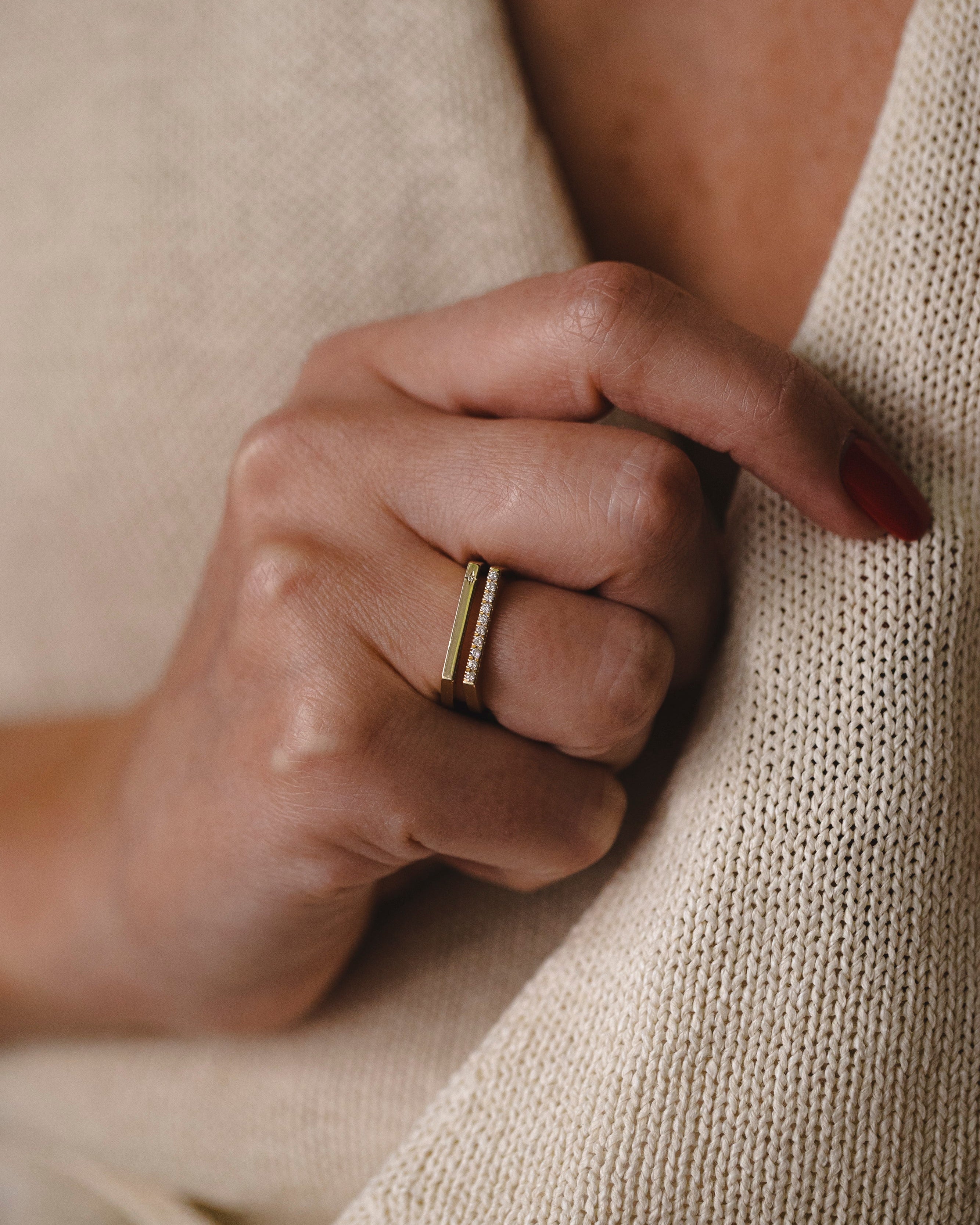 טבעת זהב ארין