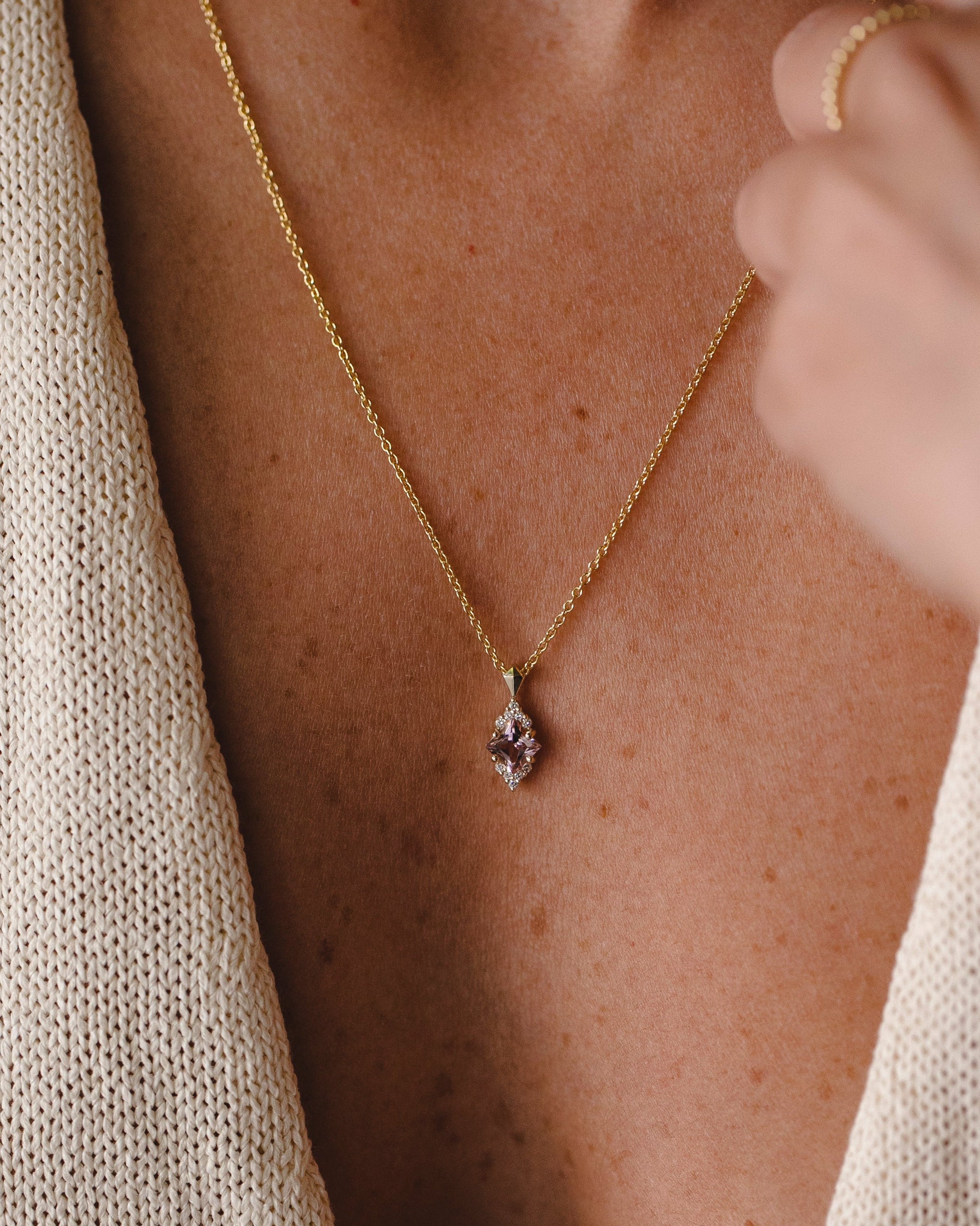 שרשרת ג׳ולייט מורגנייט