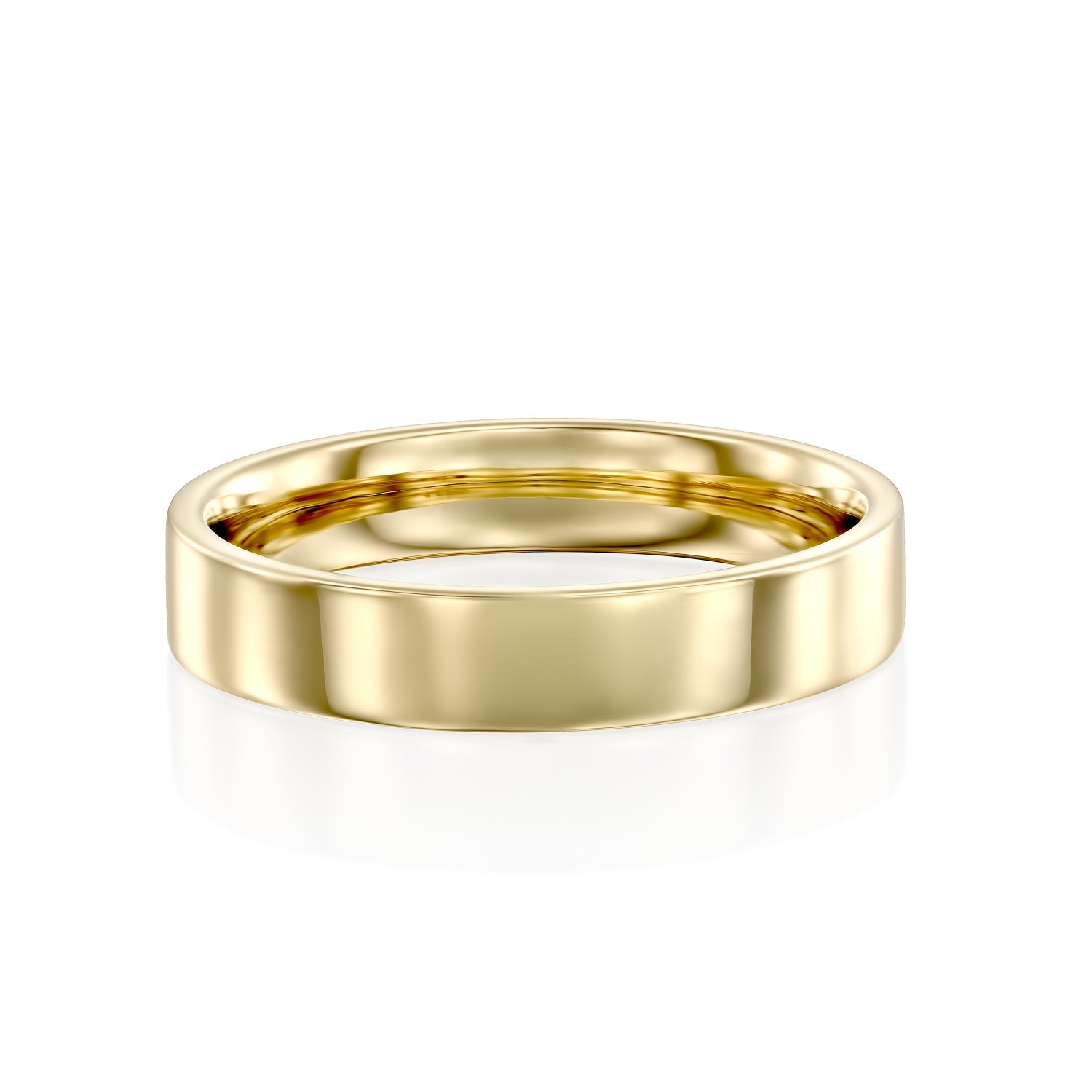 טבעת נישואים פרנקי - 4 מ״מ מידה 9
