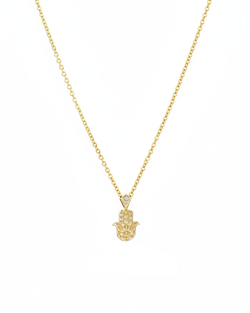 שרשרת חמסה מעוטרת