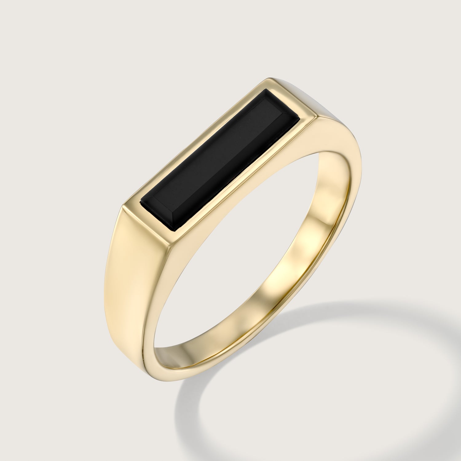 טבעת סמנתה עם אוניקס שחורה