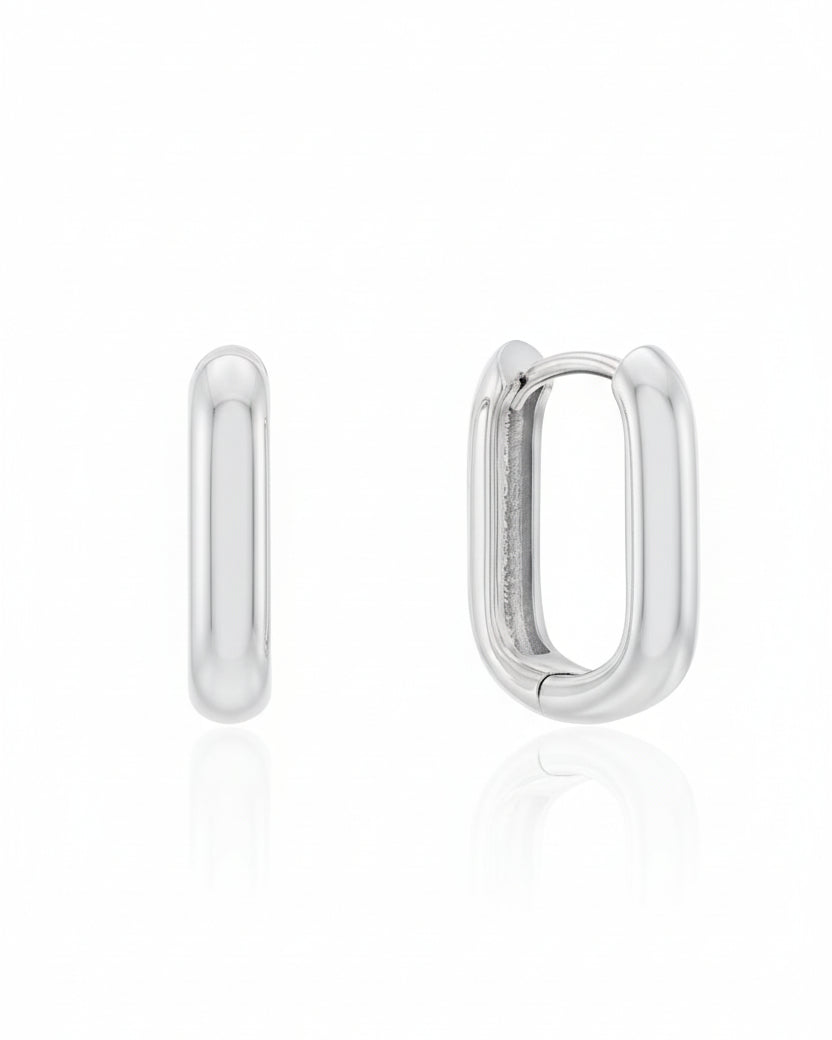 עגיל חישוק זהב מיני אווה