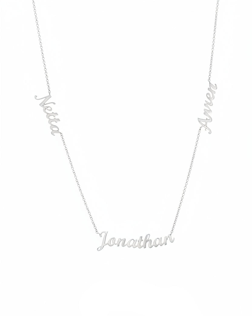 שרשרת 3 שמות באנגלית