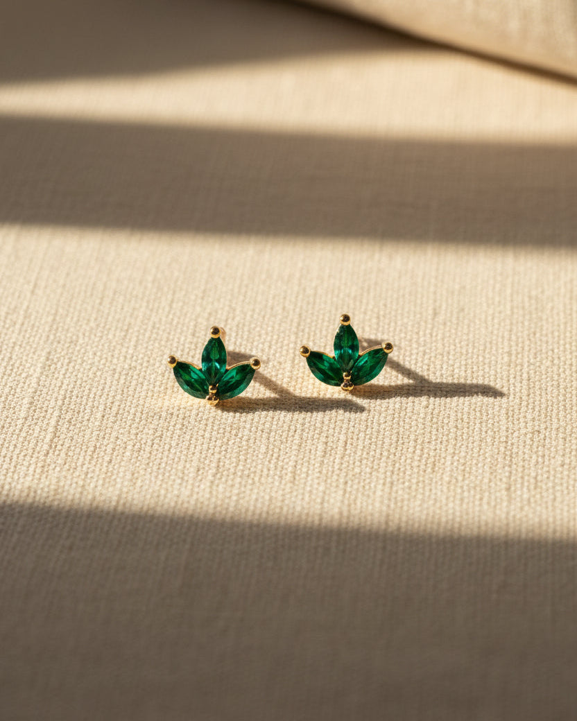 עגיל פרנסואז אמרלד צ'טהאם