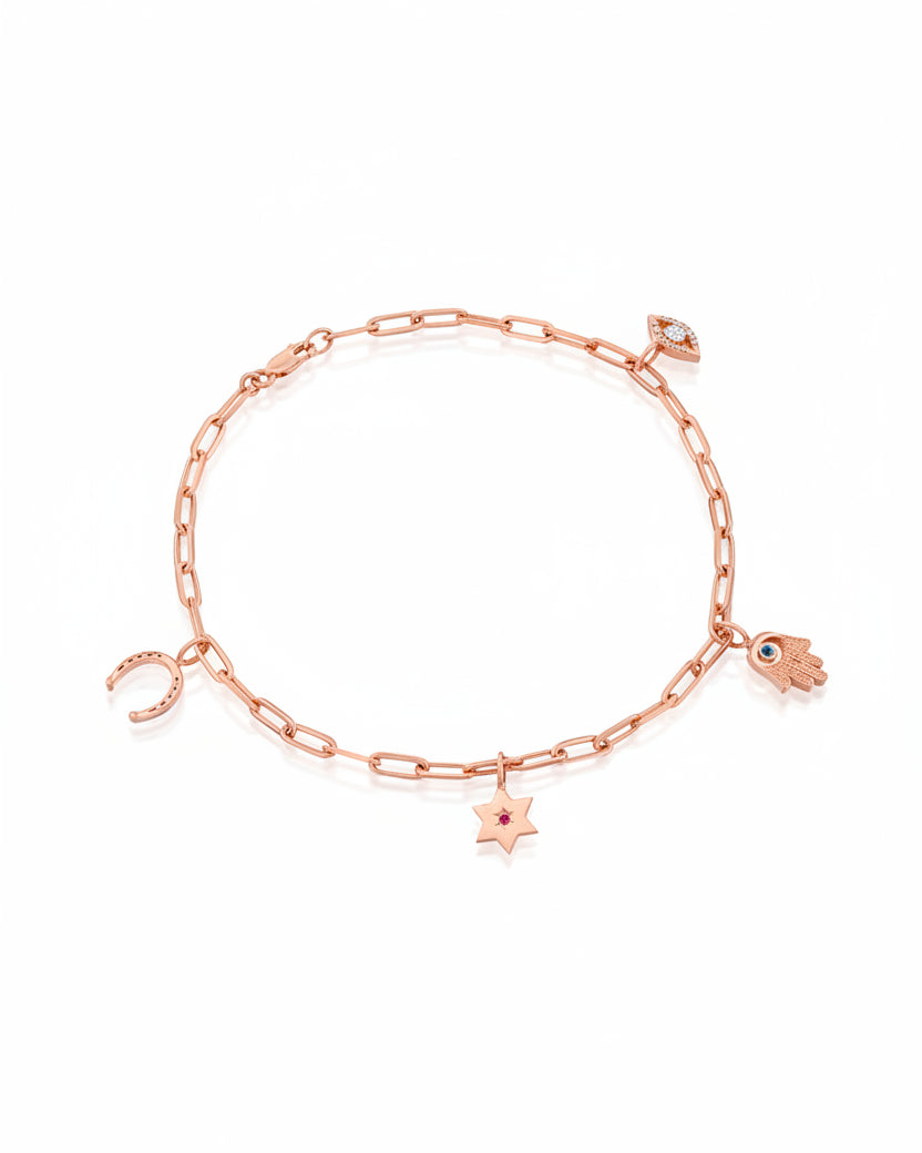 צמיד סטייפלס צ'ארמים אלין