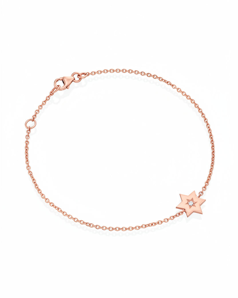 צמיד מגן העוטף יהלום