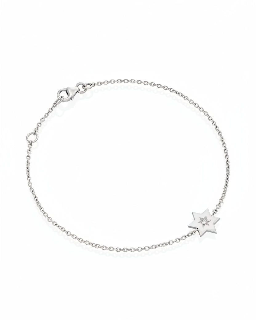 צמיד מגן העוטף יהלום