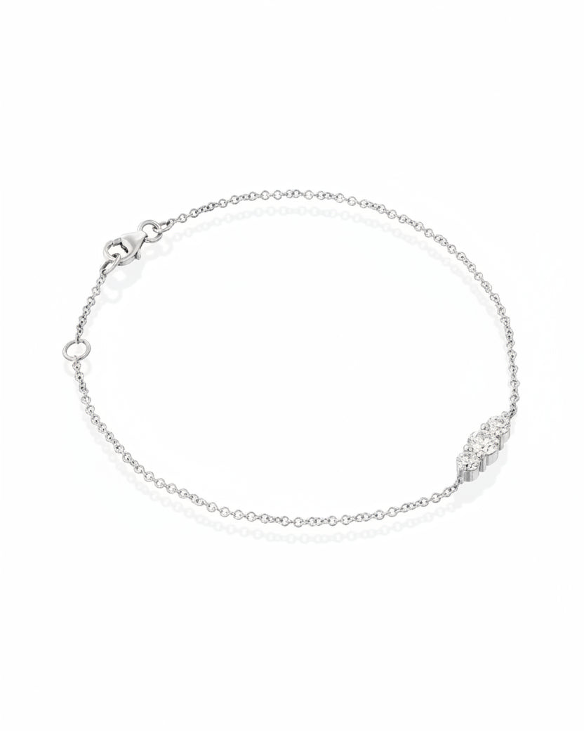 צמיד אודרי זהב ויהלומים