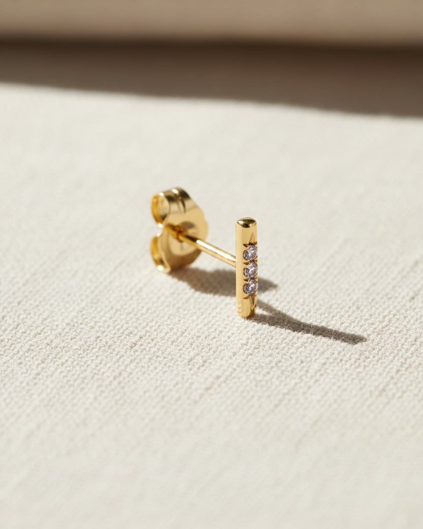 עגיל ואלרי עם טנזנייט