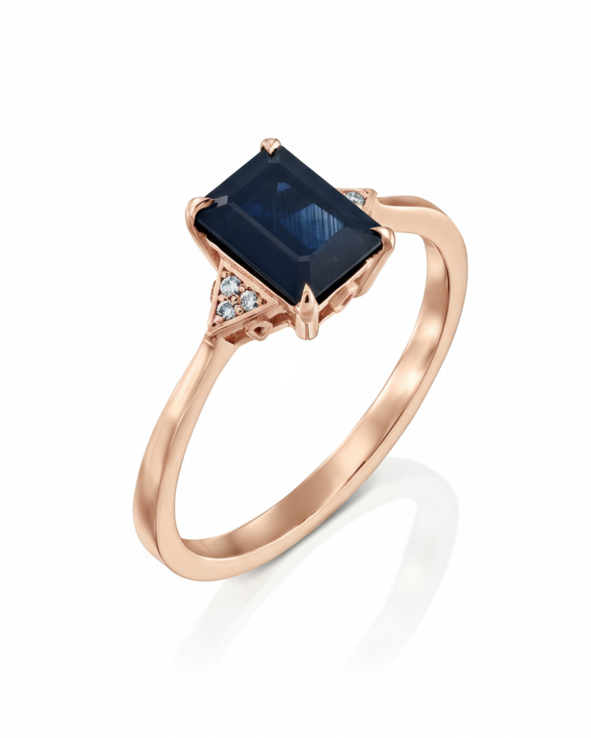 טבעת מייגן ספיר