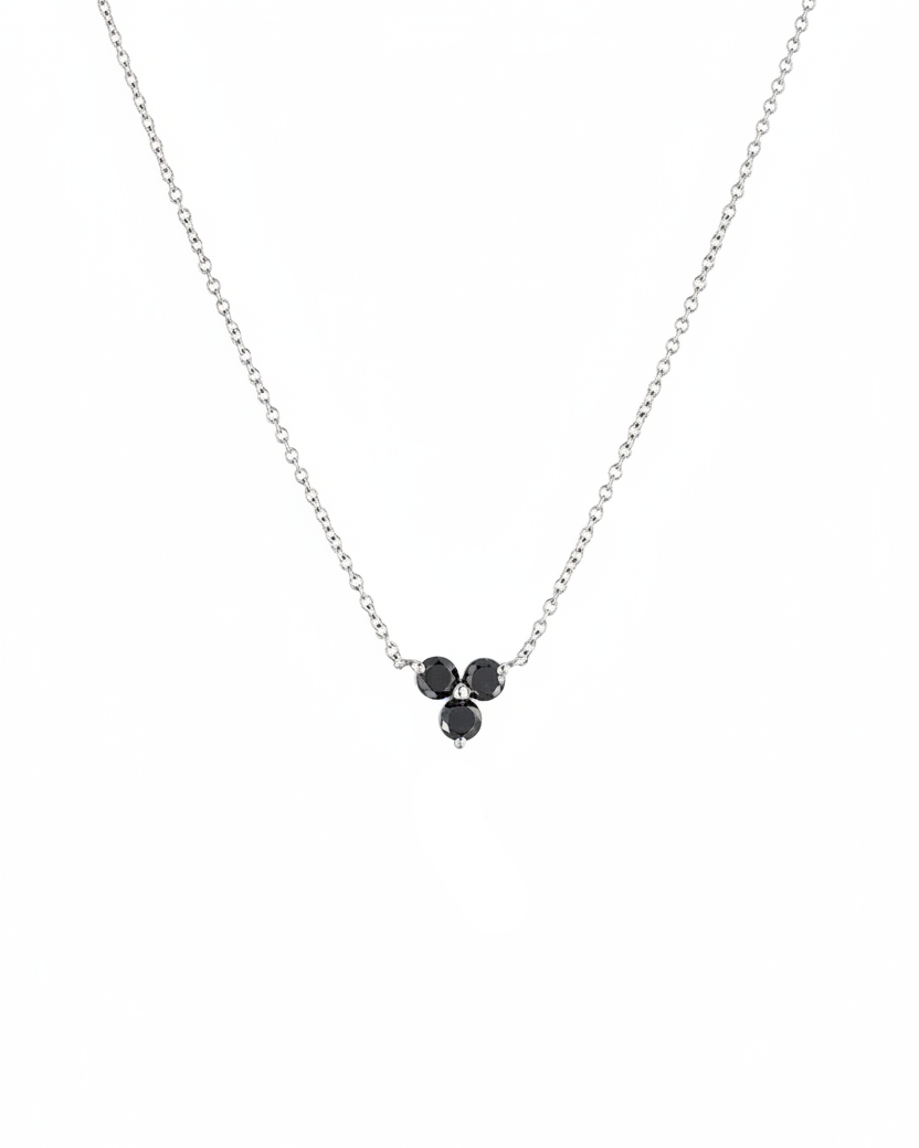 שרשרת גרייס יהלומים שחורים