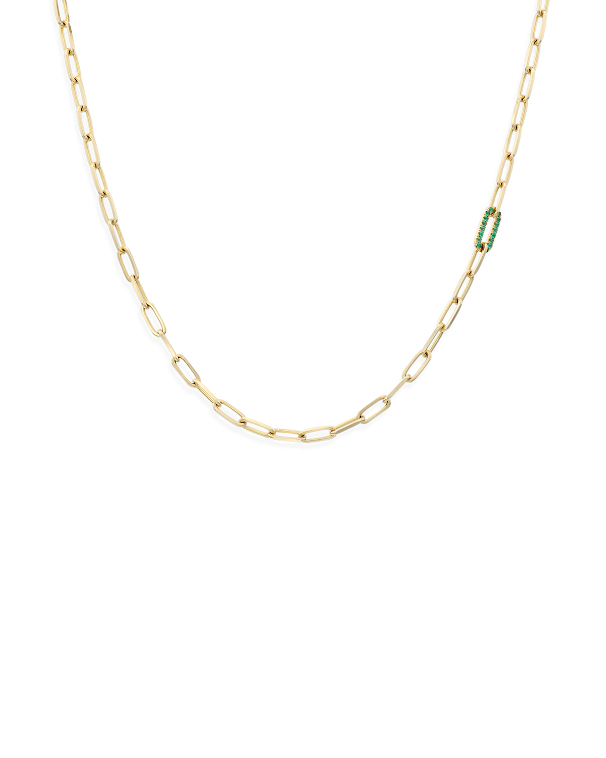 שרשרת סטייפלס אמרלד