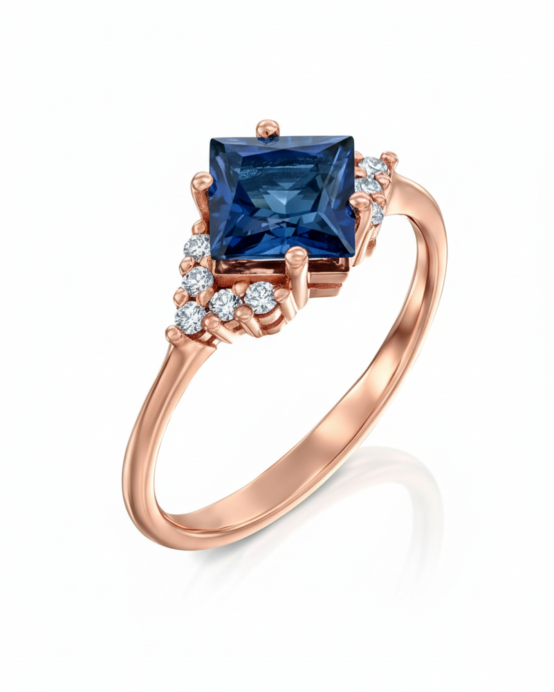 טבעת ג׳ולייט ספיר