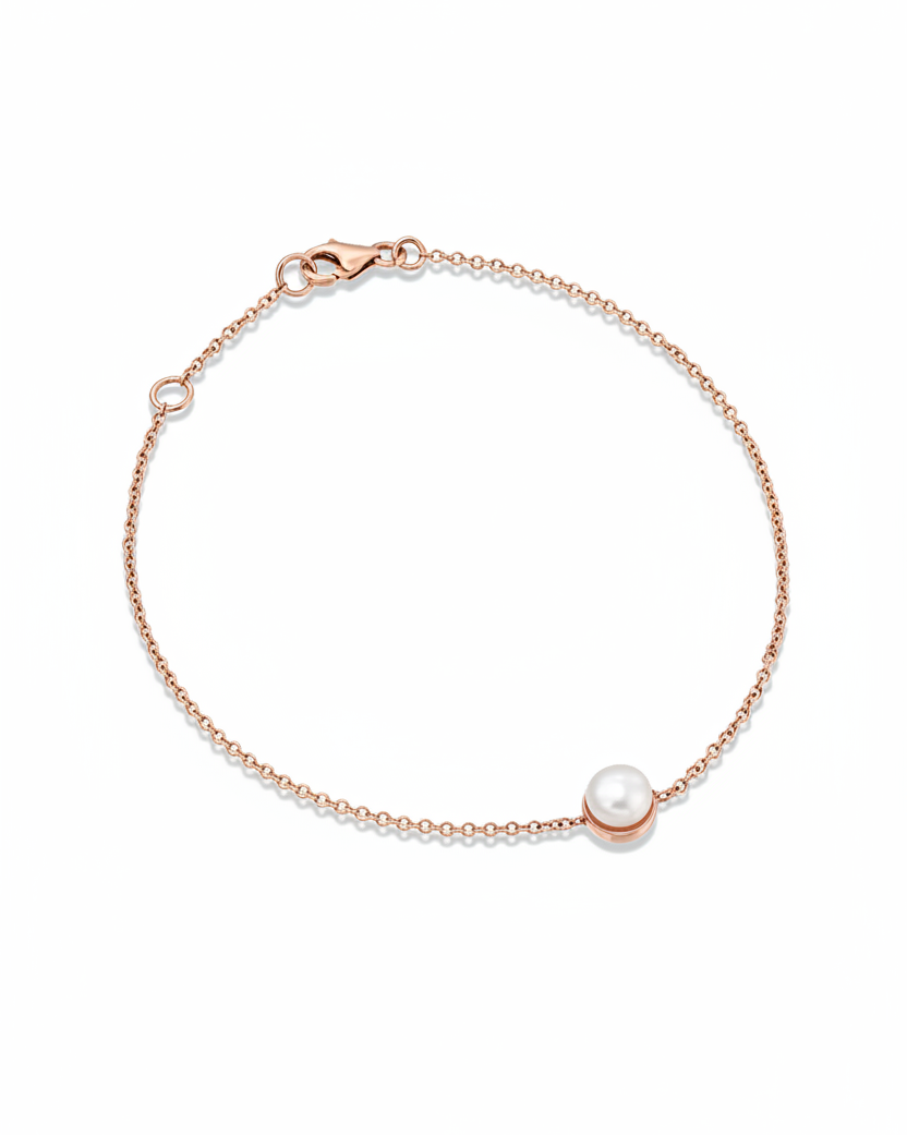 צמיד פנינה סקארלט