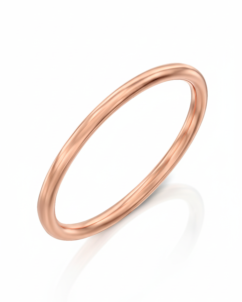 טבעת קלי חלקה