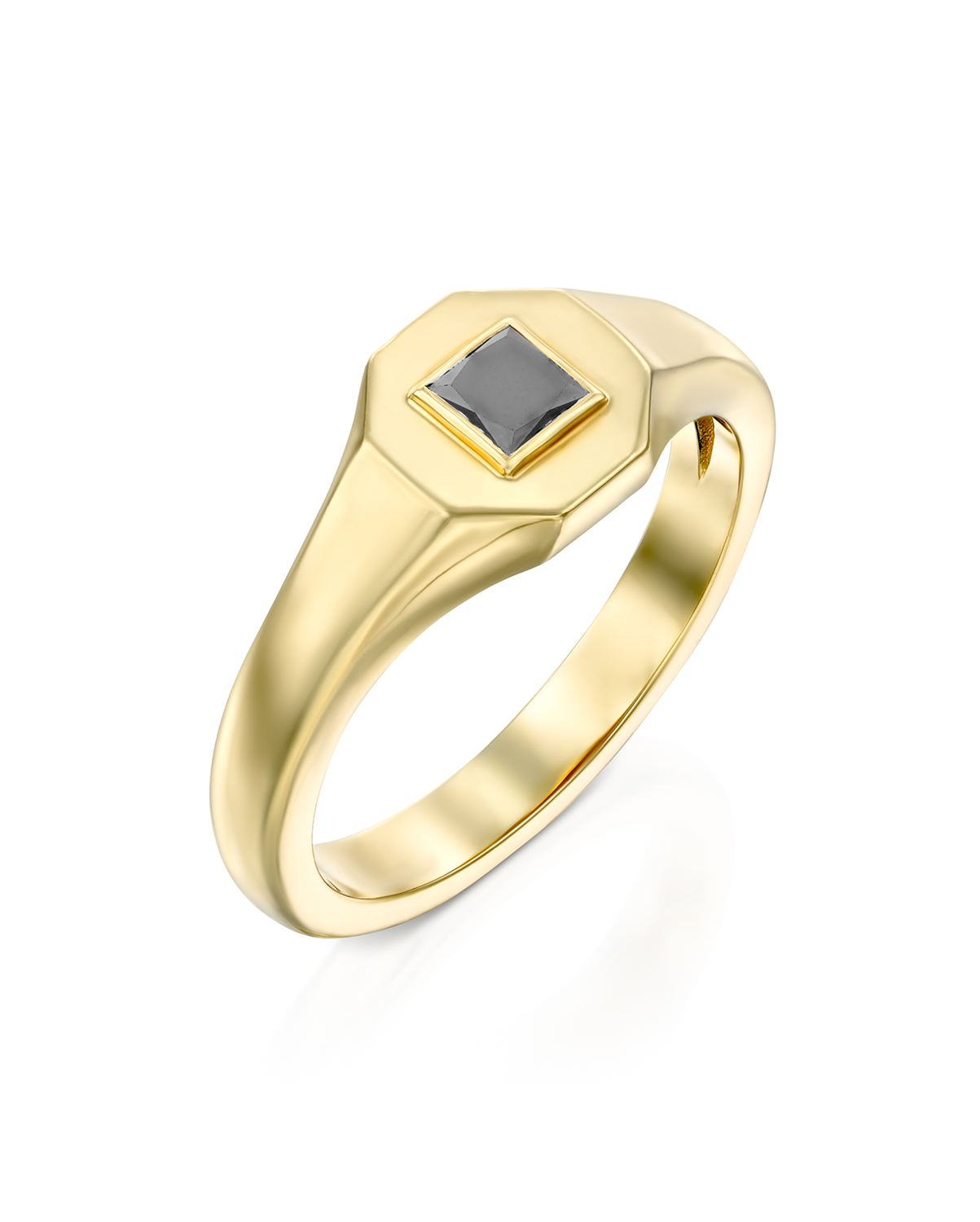 טבעת טיילור יהלום שחור