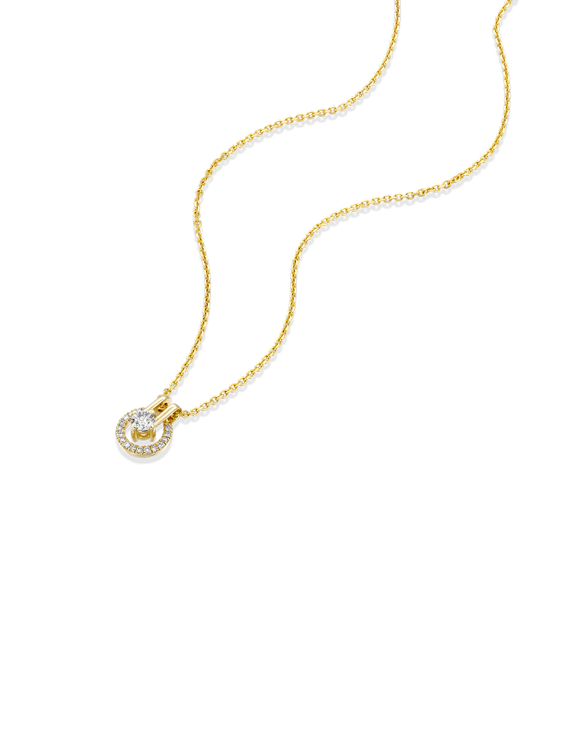 שרשרת 03 - יהלומים לבנים