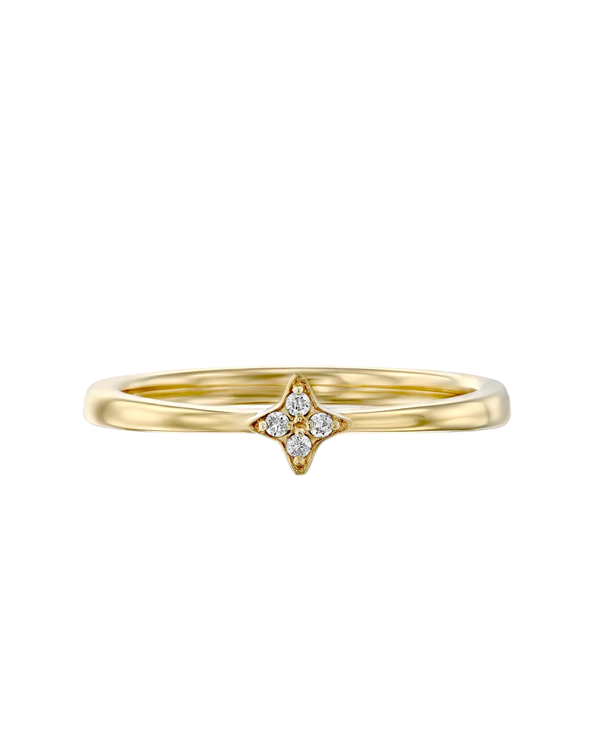 טבעת מארס יהלומים לבנים