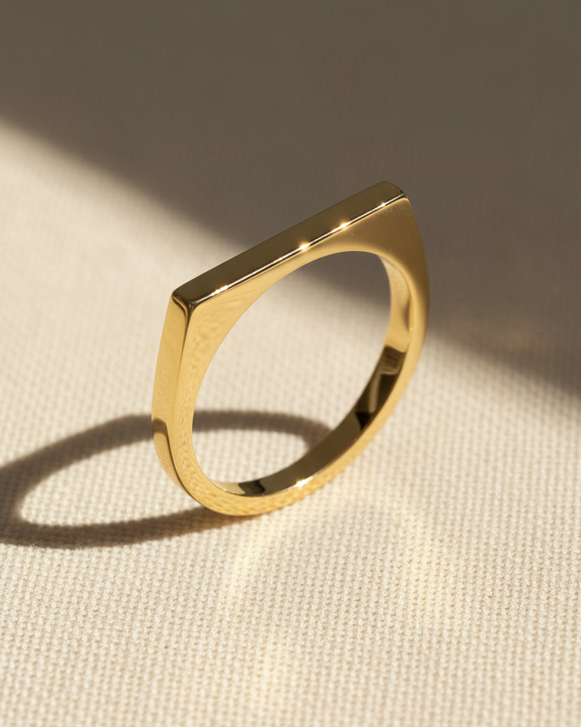 טבעת מירנדה חלקה