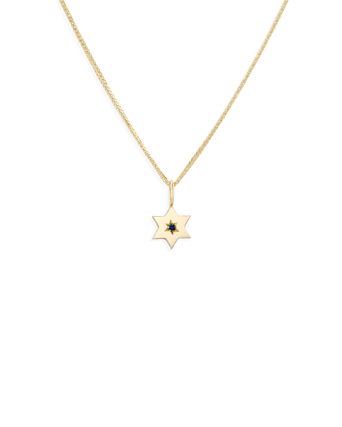 תליון מגן העוטף ספיר