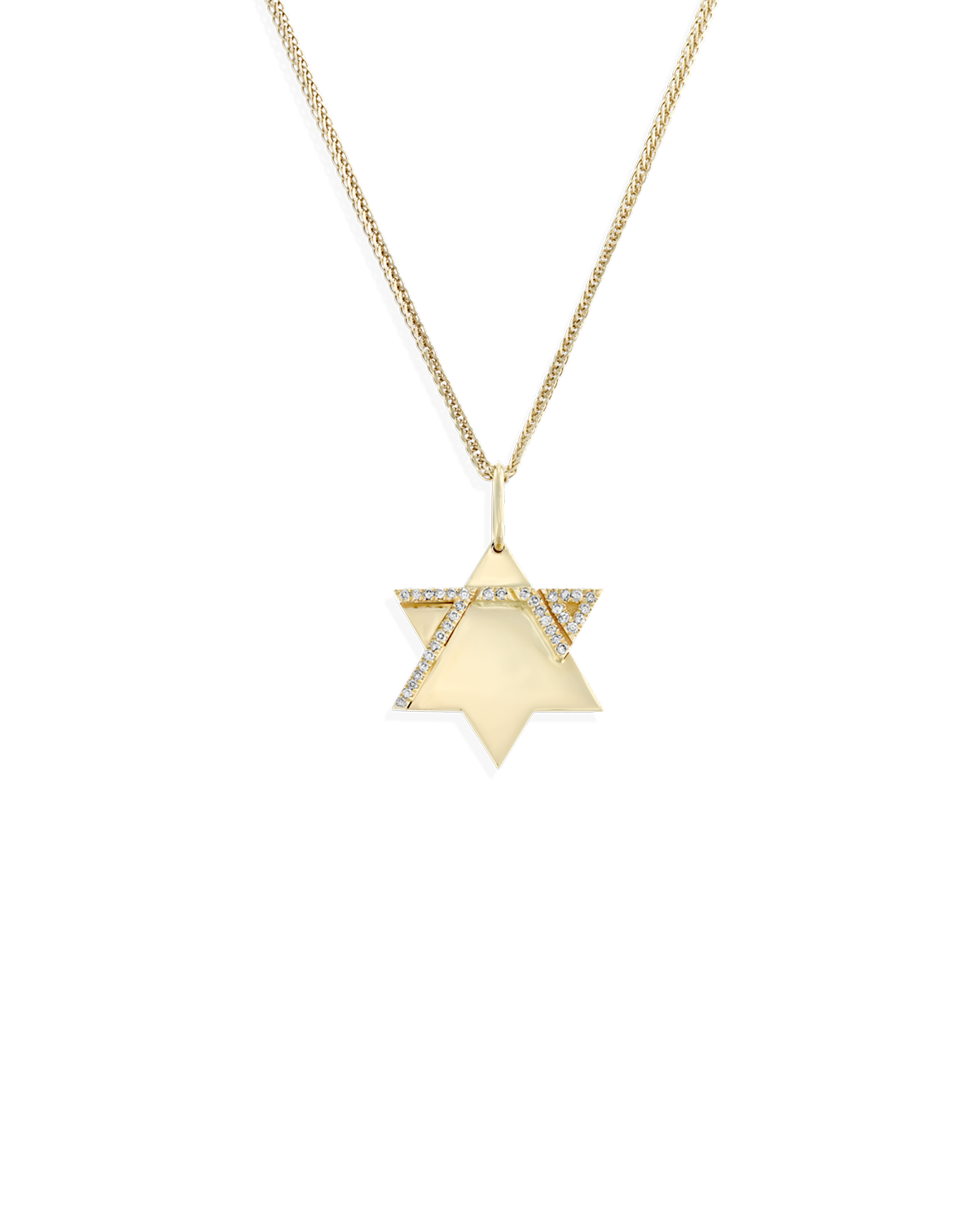 תליון הגבורה משובצת מלאה