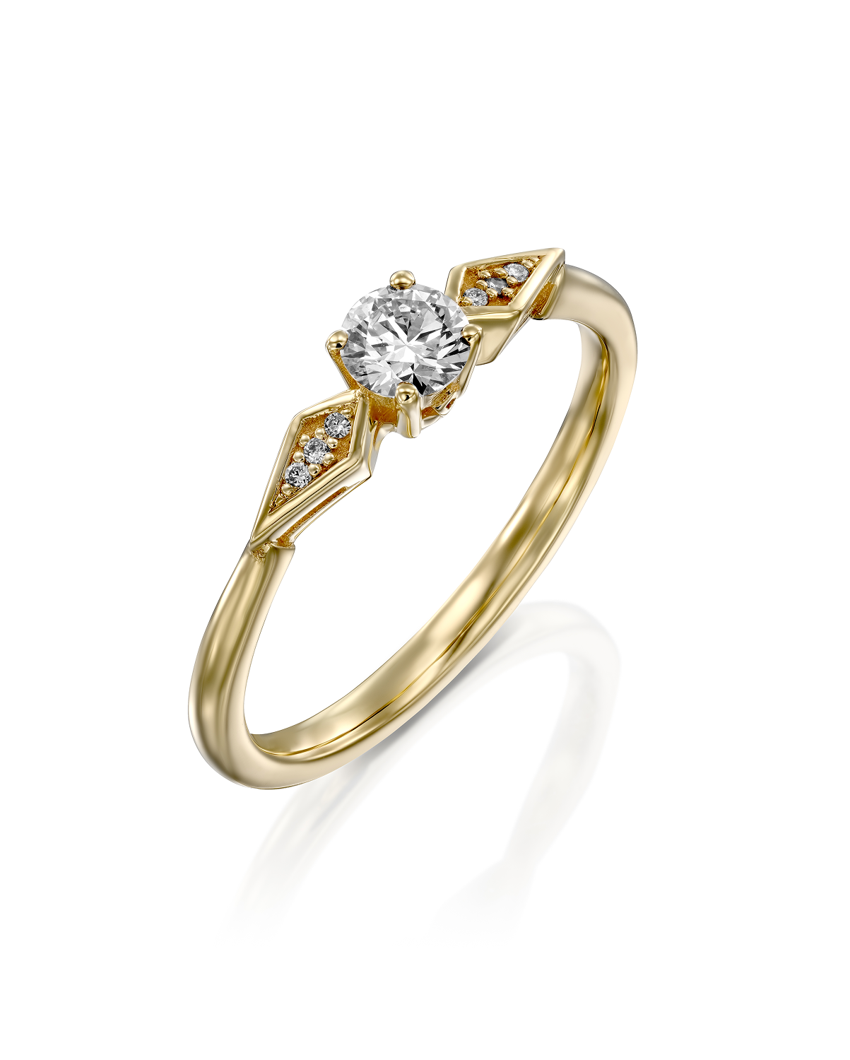 טבעת אמילי 4 מ"מ