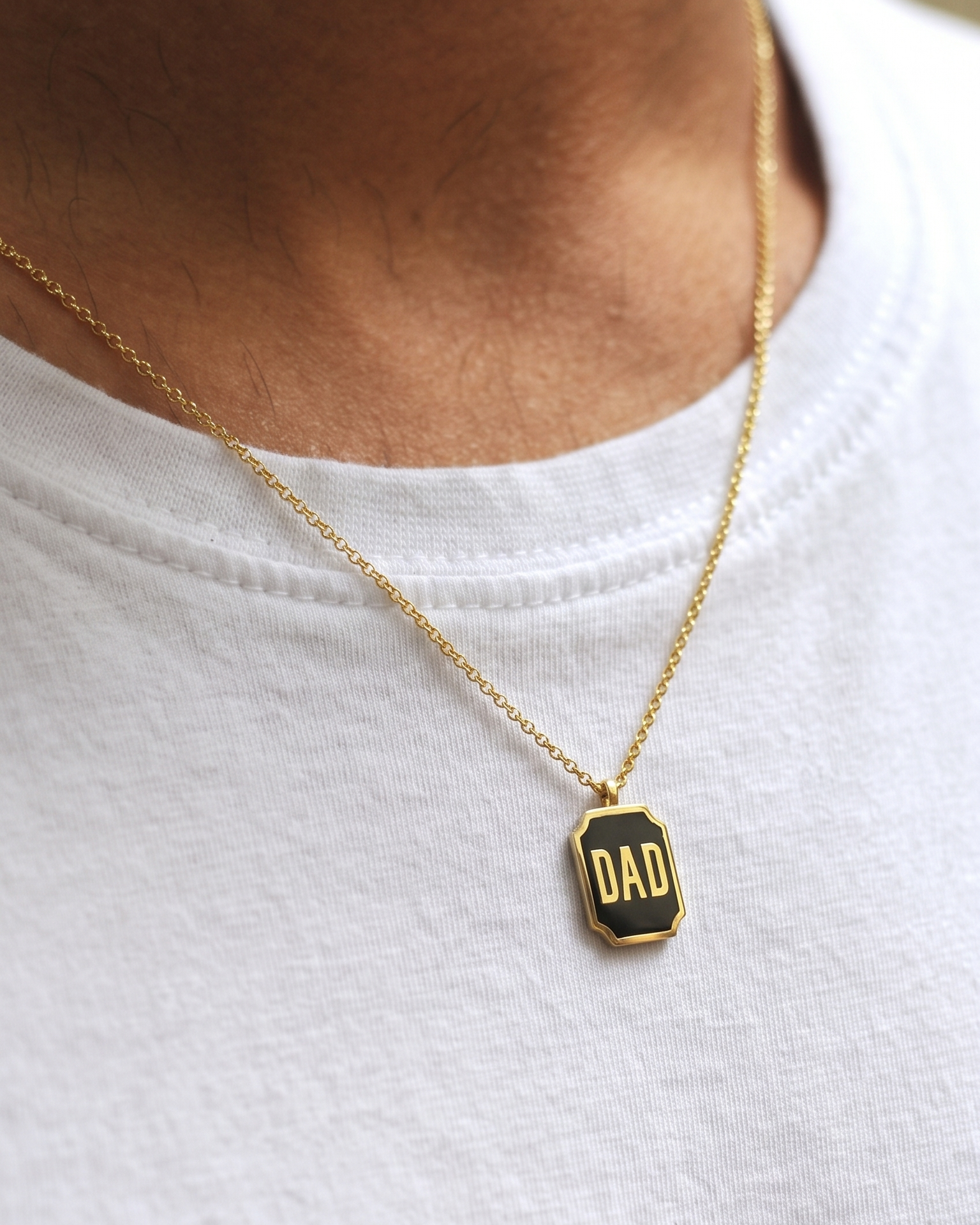שרשרת DAD \ MOM