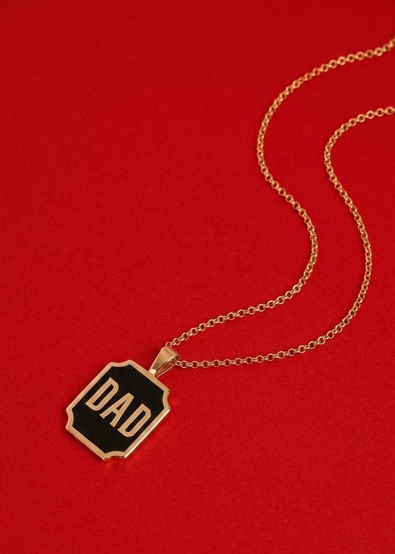שרשרת DAD \ MOM