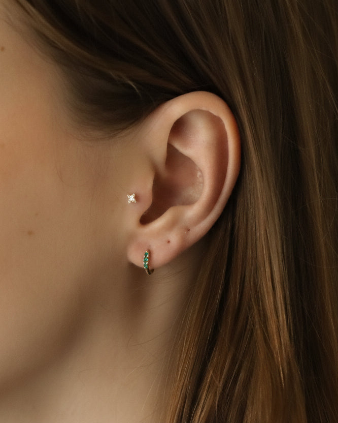 חישוק מיני אודרי אמרלד