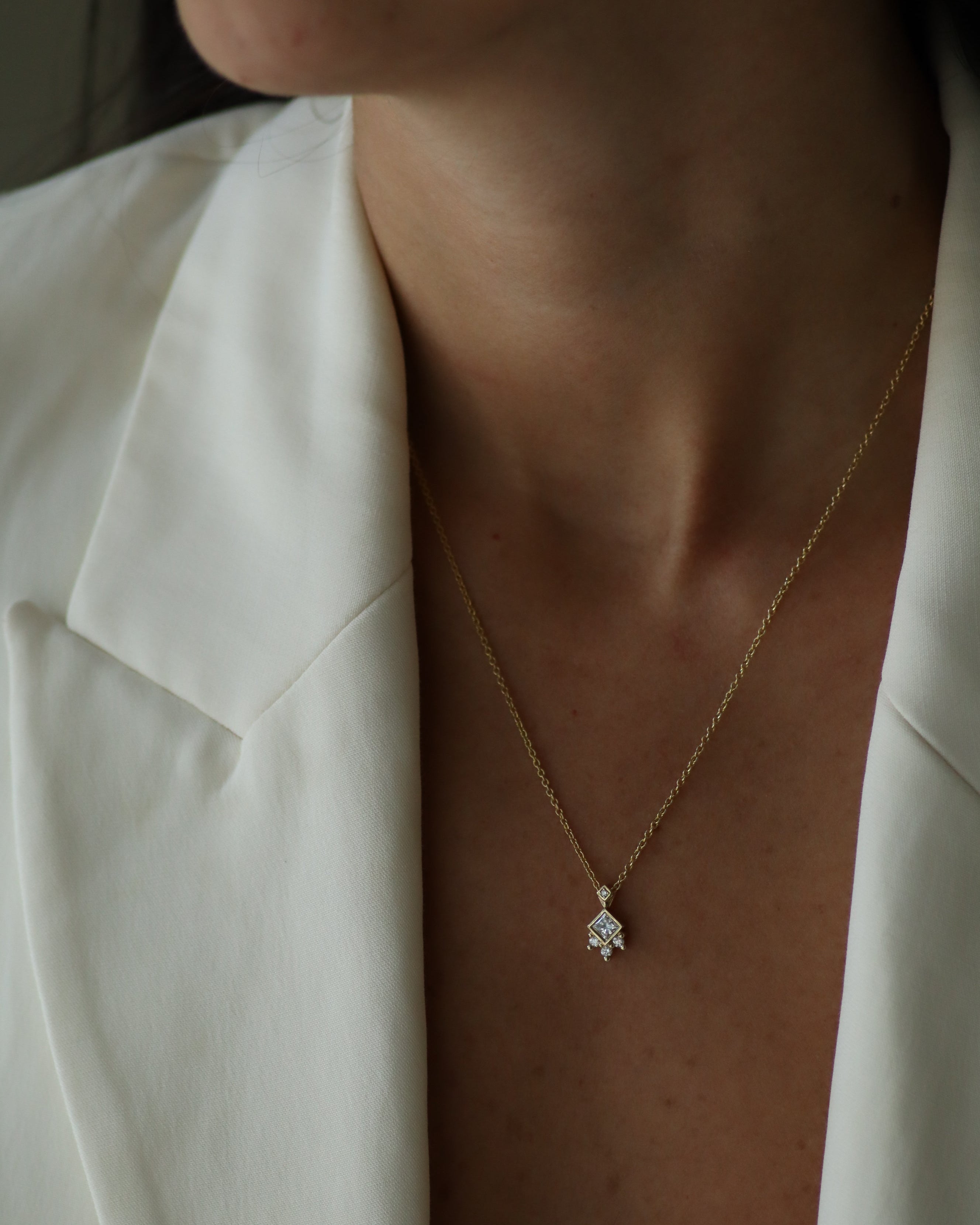 שרשרת ורוניקה יהלומים