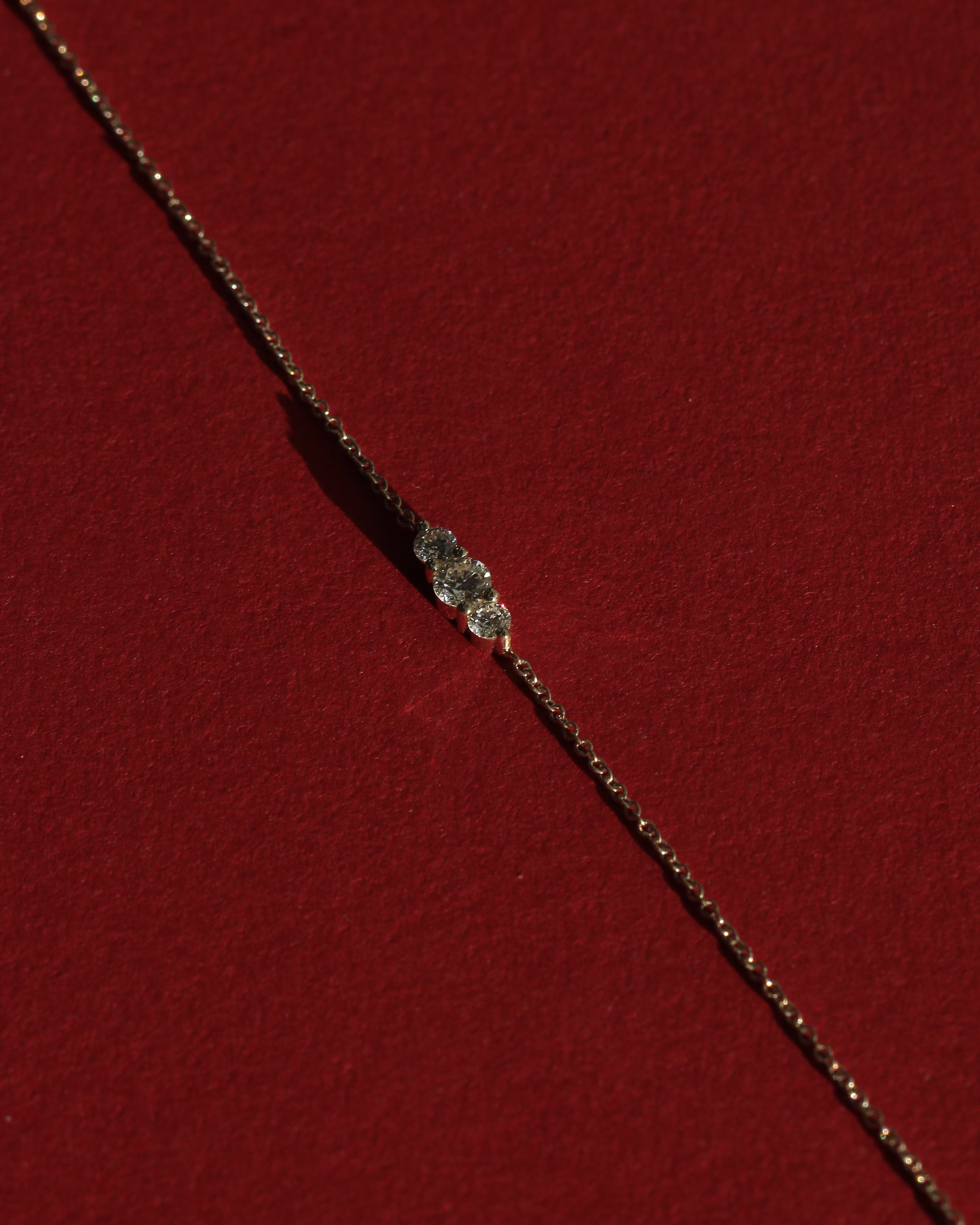 צמיד אודרי זהב ויהלומים